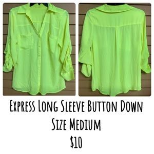EXPRESS LONG SLEEVE BUTTON DOWN